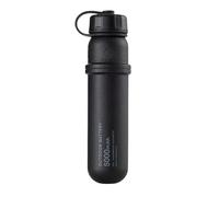 NESTOUT Portable Charger, 5000mAh Outdoor Battery Power Bank, 15W USB-C Fast Charging, Waterproof IP67, Durable Shockproof, Battery Pack for Phone Tablet Hiking Travel Camping (Black, 5000mAh)