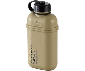 NESTOUT Rugged Power Bank, 10000mAh Outdoor Battery Charger, 20W USB-C Fast Charging PD, Waterproof IP67, Durable Shockproof, Battery Pack for iPhone Hiking Travel Camping (Beige, 10000mAh)