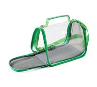Net Butterfly Cage, Clear Mesh Terrarium Habitat, plegable transparente View closure, Caterpillar Growing House for Kids Family Adults Teen and Interactive Nature Exploration Activities