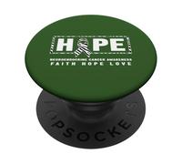 Net Cancer Shirt - Hope Net Conciencia del cáncer neuroendocrino PopSockets PopGrip Adhesivo