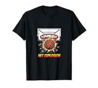 Net Explosion Baloncesto Slam Power Court Acción Diseño Camiseta
