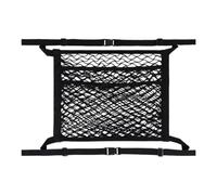 Net for Front Seat 3-Layers, Elastic Mesh Automotive Organizers | Car Front Seat Organizer for Women Men Drivers Travelers SUVs RVs Sedans Trucks Road Trip Shopping Commuting