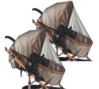 Net for Stroller, Breathable Stroller Cover, Lightweight Portable Shield, UV Sun Protection Barrier, Quality Nylon Fabric, Multi-Purpose Use for Camping Strolling Nursery