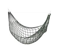 Net Hammock, One Person Garden Hammock, Camping, Lightweight for Indoor and Outdoor,Green