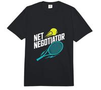 Net Negotiator - Pelota de Raqueta de Tenis Comfort Colors Adult Heavyweight T-Shirt