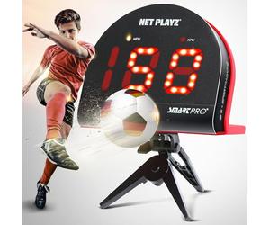 NET PLAYZ Radares de fútbol, equipos de entrenamiento con sensores de velocidad | Regalos de fútbol, gadgets y equipos de alta tecnología para jugadores de fútbol