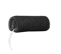 Net Sponges Authentic Exfoliating Bath Sponge Scrub Deep Cleaning For Smoothing Arm Foot Back Neck Leg Body Skin(negro)