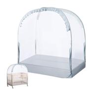 Neta de Cama para bebés de campaña de Cama para bebés, protección de Escalada | Techo de Seguridad de Red Transpirable para niños pequeños en la habitación de los niños, Habitaciones de Viaje o en la
