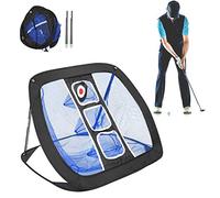 Neta de Golf, Practicar Net Pop Up Portable Target, Todo en un Kit de Entrenamiento de Golf, Regalos para Conducir en el Patio Trasero Entrenamiento de Swing Swing (Amoratado)