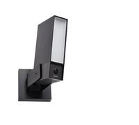 Netatmo Cámara de Vigilancia Exterior, 2SD, WiFi 5 GHz, 2K HDR, Detección IA Personas/Vehículos/Animales, Proyector LED 12 W, Sirena Integrada 105 dB, Almacenamiento Local, Negra , NOC2-B-AMZ