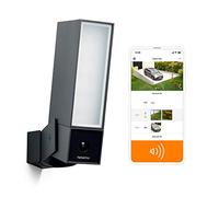 Netatmo Cámara WiFi Externa Inteligente con Sirena de 105 dB, luz integrada, Sensor de Movimiento, visión Nocturna, sin suscripciones, Color Negro Intenso, NOC-S-IT