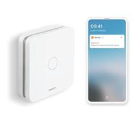 Netatmo - Detector de monóxido de Carbono Inteligente, Wi-Fi, autonomía de 10 años, Alarma de 85 Db, certificaciones EN 50291 E Nf, Nco-It, Audible, Blanco, 10 x 2,3 x 10 cm, 390 Gramos
