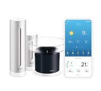 Netatmo Estación Meteorológica Inalámbrica Interior Exterior Con Wifi & NRG01-WW Pluviómetro Inalámbrico para la Estación Meteorológica