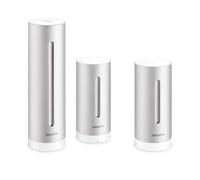 Netatmo Estación Meteorológica Para Interiores y Exteriores Con Sensor Inalámbrico Para Exteriores + Módulo Adicional, Compatible Con Amazon Alexa, Google Home Y Apple HomeKit, NBU-NWS-NIM-EU