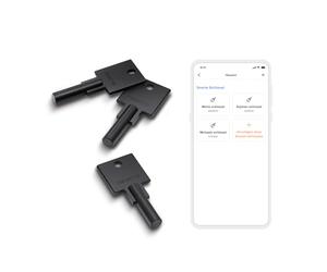 Netatmo Llaves Inteligentes (Paquete de 3), Añade Nuevas Llaves a tu Cerradura Inteligente, NDL-K3U