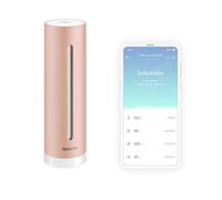 Netatmo Medidor Inteligente de Calidad del Aire Interior, Sensor de CO2, Temperatura, Humedad, Ruido - Control del Hogar, Ambiente Saludable, Alertas Automáticas - NHC-EC