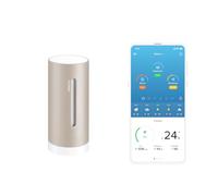 Netatmo Módulo Adicional para Netatmo Estación Meteorológica, Monitoreo de la temperatura, humedad y calidad del aire (CO2), NIM-S-WW, Accesorio, Arena