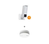 Netatmo Presence Blanco con Sirena + DTG PRO y Sensor de Humo Inteligente Gratis