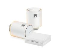 Netatmo Termostato Inteligente para Radiador Starterpaket (DE) NVP01-DE, Blanco, Giratorio, Control por WiFi y App