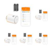 Netatmo Valvulas Termostaticas WiFi Inteligente, Control Remoto, Ahorro de Energía, Módulo Adicional para el Termostato Intelligente y para el Paquete para Calefacción Colectiva, Nav -AMZ