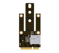 Netbiio Adaptador multifunción a MPCIE con tarjeta para escritorio y portátil. Adaptador de tarjeta de red
