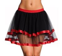 Neteson Falda Tutú Mujer Falda Tul Tutu Disfraz Ballet Tutu Falda Retro 80s Adulta Enagua de Tul en Capas Rock para Carnaval Semana Santa Fiesta Halloween Baile Danza Festival