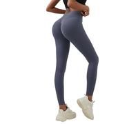 Neteson Leggings Deportivos Mujer Push Up Pantalones Cintura Alta Leggings Scrunch Butt Mallas Anticeluliticos Sin Costuras Opaco Pantalones Gym Yoga Fitness Jogging