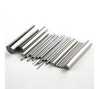 NETFEN Varilla Redonda De Acero De Tungsteno, Desgaste Súper Resistente, Dimensión De Alta Precisión, Mecanizado CNC, Varilla De Carburo De Dedal, Barra De Acero De Tungsteno, 1 Pieza(D8X100)