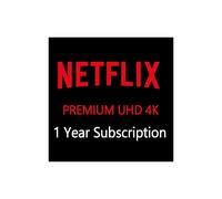 Netflix 4K PREMIUM 1 año - suscripción