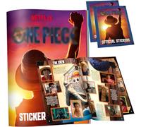 Netflix - Álbum de figuritas One Piece + 2 sobres de 5 cromos - Colección Cartas One Piece Diramix