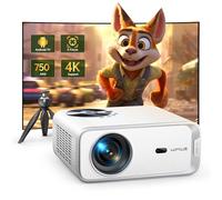 【Netflix/Android TV & Enfoque Eléctrico】 Proyector 4K, 28000 Lúmenes WiMiUS WiFi Bluetooth Proyector Full HD 1080P Nativo Auto Keystone, Zoom 50% Proyector WiFi Cine en Casa HDMI/USB/PS5 con Trípode