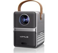 Netflix Certificado Mini Proyector Portatil 4K, WiMiUS 1080P Proyector con Auto Keystone/E-Enfoque, WiFi 6& Bluetooth 5.2, Dolby Audio Projector Portable 4k para Movil/PC/HDMI/Exterior/Cine en Casa