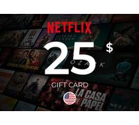 Netflix Gift Card 25 USD Key - UNITED STATES