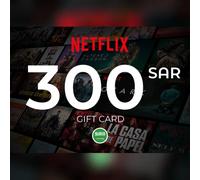 Netflix Gift Card 300 SAR Key - SAUDI ARABIA