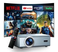 [Netflix Official & Dolby Audio] Proyector Inteligente con WiFi6 y Bluetooth5.3, Enfoque eléctrico y proyector Keystone 4K, proyectores de película 22000L, proyector Nativo OWNKNEW 1080P Aplicaciones