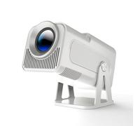 [Netflix-Oficial]HY320 NTV Android 13 Smart Proyector con Varios Oficial TV Apps,Asistente de Voz Inteligente 1080P Nativa/Resolución Óptica 320ANSI 5G Wifi BT 5.2 Portátil Videoproyector Cine en Casa