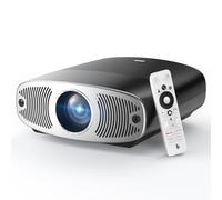 Netflix Proyector inteligente con licencia oficial, BETTDOW Native 1080P Google TV proyector con soporte 4K, WiFi 6, Bluetooth, control remoto de voz, HDR 10+, pantalla de 200 pulgadas para