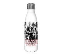 Netflix Stranger Things Botella de acero inoxidable de 17 onzas, multicolor