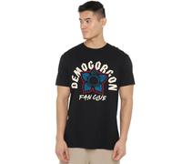 Netflix Stranger Things Demogorgon Fan Club Camiseta Unisex, Negro, XL