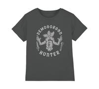 Netflix Stranger Things Demogorgon Hunter Camiseta Infantil, Carbón, 12-13 A