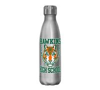 Netflix Stranger Things Hawkins High School - Botella de acero inoxidable de 17 onzas