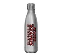 Netflix Stranger Things Stranger Flame Logo Botella de acero inoxidable de 17 onzas, multicolor
