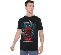 Netflix Stranger Things Vecna Evil Band 86 Camiseta Unisex, Negro, L