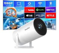 [Netflix Ufficiale e Messa a Fuoco Motorizzata] XuanPad Proiettore, Videoproiettore con Bluetooth e WiFi, Supporta 1080P, Correzione Trapezoidale Automatica, Design Antipolvere e Dissipazione Termica