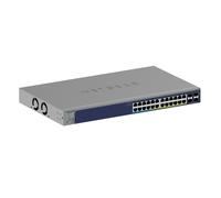 NETGEAR 28-Port Ultra60 PoE Gigabit Ethernet Smart Switch (GS728TXUP)- Managed,