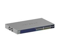 NETGEAR 28-Port Ultra60 PoE Gigabit Ethernet Smart Switch (GS728TXUP)- Managed,