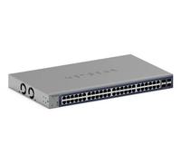NETGEAR – Switch gestionado GS752TXUP – 48 puertos PoE Gigabit, 10G SFP+, 1U gris