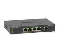 NETGEAR Switch PoE Smart Plus de 5 Puertos GS305EP | Switch Ethernet con 4 x PoE+ a 63 W |Montaje sobremesa/Pared