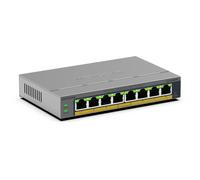 Netgear Switch GS108EPP No administrado Gigabit (10/100/1000) PoE Montaje pared/escritorio Gris