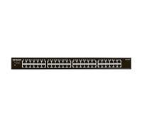 NETGEAR Conmutador de Red Gigabit de 48 Puertos (GS348) Conmutador Ethernet - De sobremesa o para Montaje en Bastidor, y protección Limitada de por Vida